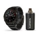 Смарт-часы Garmin Descent Mk3i (51 мм) карбоново-серые DLC титановые с DLC титановым ремешком и Descent T2 Transceiver