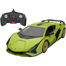Машинка-конструктор Rastar Lamborghini Sian 1:18. Зеленый