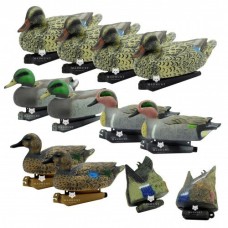 Комплект опудал 4 крижні 2 селезня 2 пірнаючих пара 4 чирка самець і самка, чайка