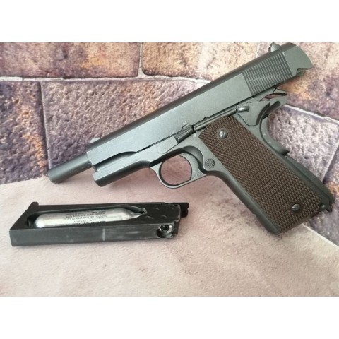 Пістолет пневматичний KWC Colt 1911 Blowback бу