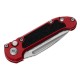 Нож Microtech L.U.D.T. S/E Gen III,  stonewash клинок, красная рукоять