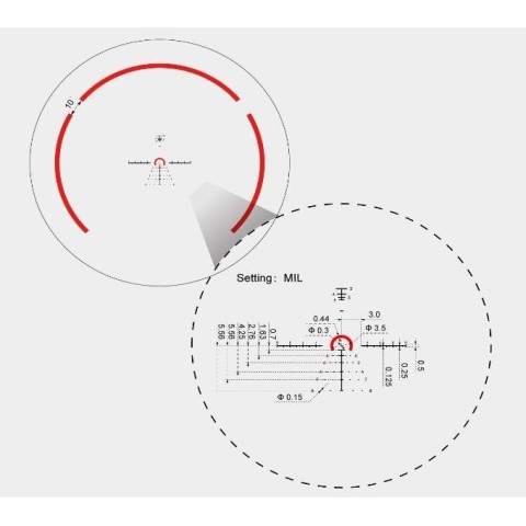 Приціл оптичний Vector Optics Constantine 1-8x24 (30 мм) FFP illum. VCO-1 MIL RAR