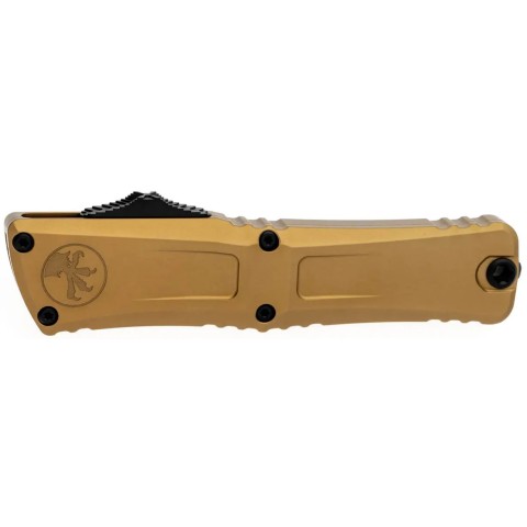 Нож Microtech Combat Troodon Gen 3 Single Edge Black Blade ц:tan