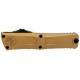Нож Microtech Combat Troodon Gen 3 Single Edge Black Blade ц:tan