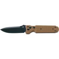 Нож Fox Predator II Black Blade - 2F Full Auto ц:coyote