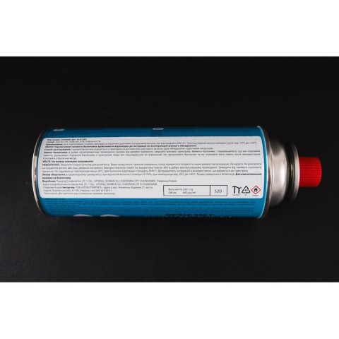 Набір із 4 шт газових балонів бутанових Quest, 220гр