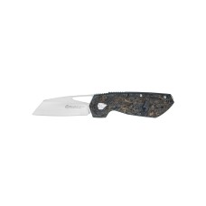 Нож Maserin W2, M390,  fat carbon, черно-золотистый