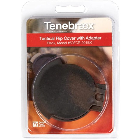 Крышка Tenebraex 50FCR-001BK1 50mm M54 x .75 x 3.8 для Zeiss Conquest V4 6-24х50 ц:черный