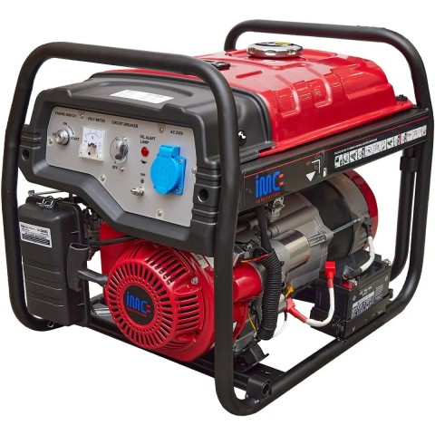 Генератор IMC 5KVA/3,8кВт однофазный, бензиновый, мотор NAVI