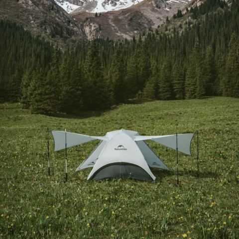 Намет двомісний ультралегкий Naturehike Star River UL CNK2450WS022, сірий
