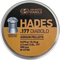 Кулі пневматичні JSB Hades, 4,5 мм ,0.670 гр, 500 шт/уп