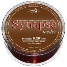 Леска Katran Synapse Feeder 150m (brown) 0.261mm 12.45lb/5.65kg