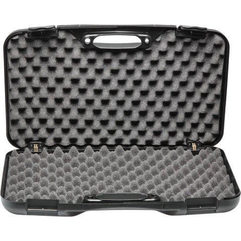 Кейс MEGAline 50x30x8.5 пластиковый, черный,клипсы ц:черный