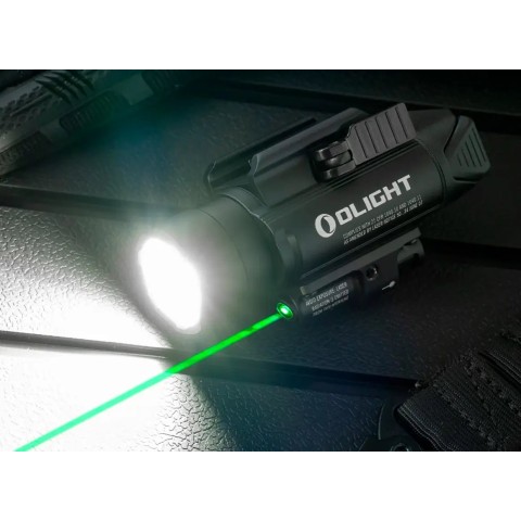 Фонарь с ЛЦУ Olight Baldr Pro Green Laser Black