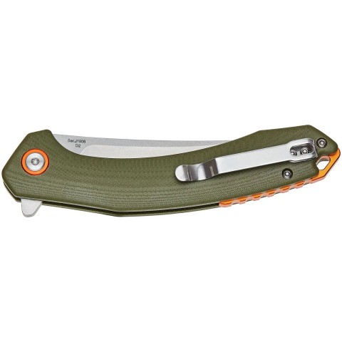 Нож CJRB Gobi, G10, ц:green