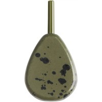 Грузило Brain In-Line Flat Lead 84g 2шт/уп green