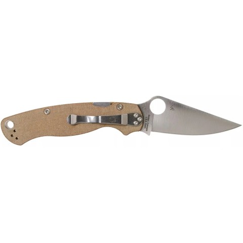 Нож Spyderco Para Military 2 Brown Micarta CPM Cru-Wear