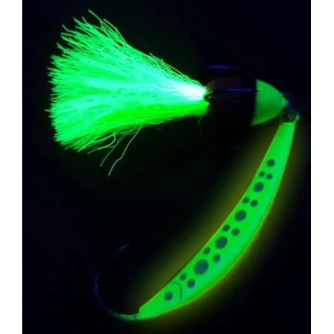 Блесна Проф Монтаж Лижа 20.0g Yellow