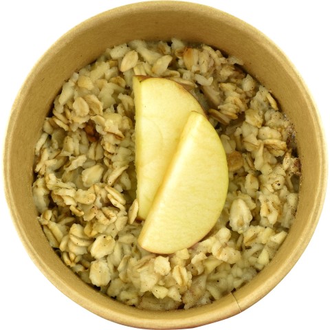 Вівсяна каша з яблуком  Happy Elk прозора упаковка