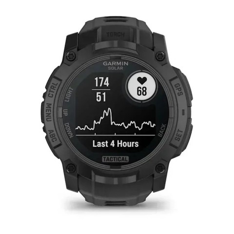 Смарт-годинник Garmin Instinct 3 (50 мм) Solar Tactical Edition чорний