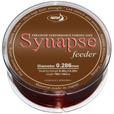 Леска Katran Synapse Feeder 150m (brown) 0.286mm 14.25lb/6.46kg