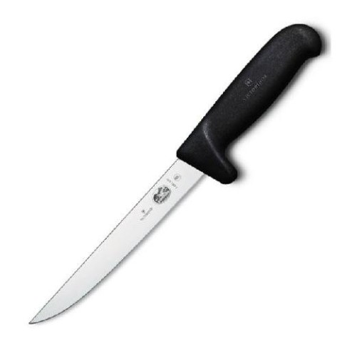 Кухонний ніж Victorinox Fibrox Boning лезо 15см з чорн. ручкою Safety Grip