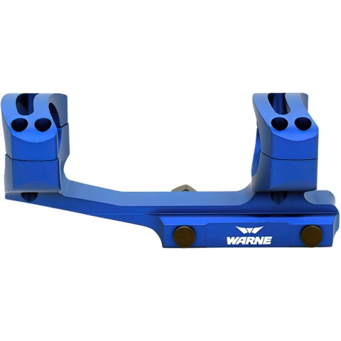 Моноблок Warne Skeleton Mount Gen2 30 мм Weaver Offset ц:blue