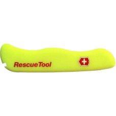 Накладка на ніж Victorinox 111мм yellow luminescent передня з лого & RT (Va+)