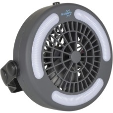 Фонарь кемпинговый Bo-Camp Fan/Hanging Lamp 110 з вентилятором ц:grey