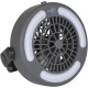 Фонарь кемпинговый Bo-Camp Fan/Hanging Lamp 110 лм з вентилятором Grey