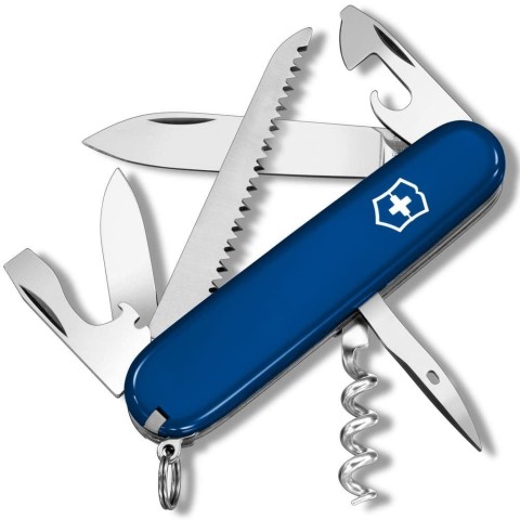 Ніж Victorinox Camper 91мм,13функ,син