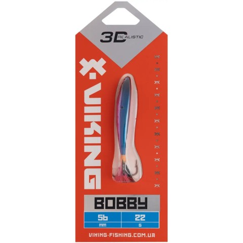 Бокоплав Viking Fishing Bobby 56mm 22.0g #01 Blue Glam