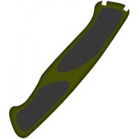 Накладка на ніж Victorinox 130мм RangerGrip green,black задня (Ha)