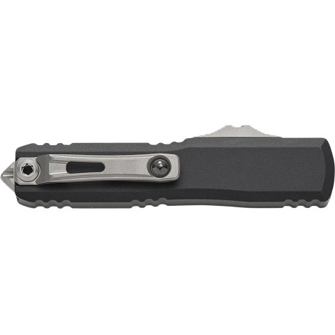 Нож Microtech UTX-70 GEN IV, D/E Stonewash Standard black