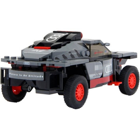 Машинка-конструктор Rastar Bricks Audi RS Q e-tron 1:30 Серый