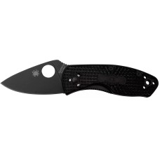 Нож Spyderco Ambitious Lightweight Black Blade, 8Cr13MoV, FRN ц:black