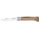 Нож Opinel №8 VRI Laminated, ц:коричневый