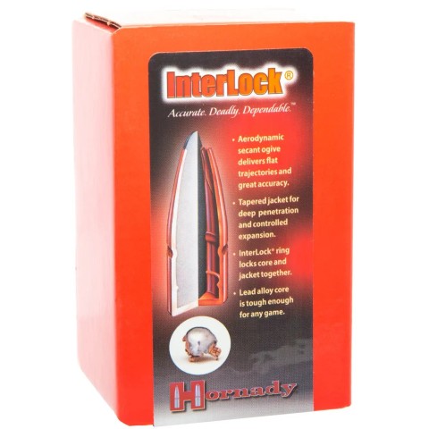 Пуля Hornady SP кал .30 масса 165 гр (10.7 г) 100 шт