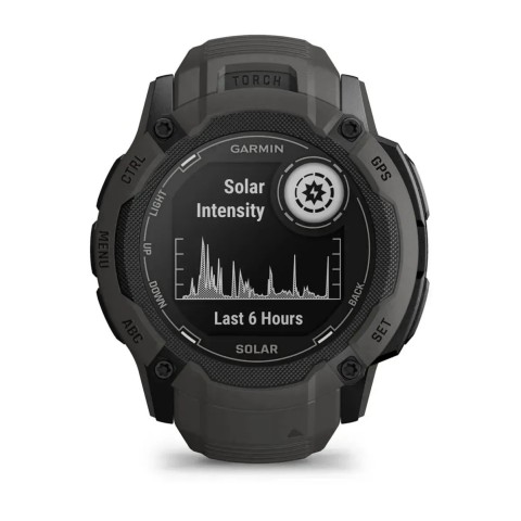 Смарт-годинник Garmin Instinct 2X Solar графітовий