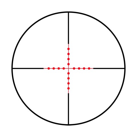 Оптичний приціл KONUS KONUSPRO AS-34 2-6x28 MIL-DOT IR