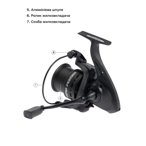 Котушка Brain Champ Feeder 5000 3+1BB 4.8:1