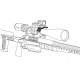 Набір кріплень Vector Optics на моноблок X-ACCU 30 мм для коліматорів