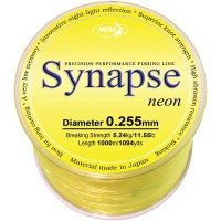 Леска Katran Synapse Neon 1000m (neon-yellow) 0.255mm 11.55lb