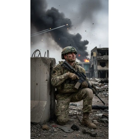 Шлем Alpine Crown Bulletproof Helmet Fast Tweron Kevlar XL камуфляж
