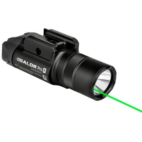 Ліхтар з ЛЦВ Olight Baldr Pro R Green Laser Black