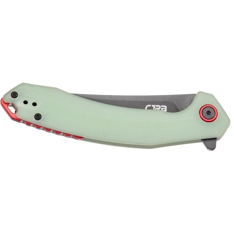 Нож CJRB Gobi Black Blade, AR-RPM9 Steel, ц:mint green