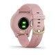 Смарт-часы Garmin vivomove 3S со светло-золотистым безелем и пыльно-розовым ремешком