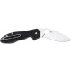 Нож Spyderco Retract 9Cr18MoV, G-10, Plainedge black