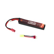 Акумулятор Evolution Li-Po Ultra Power 11.1V 1100mAh with
T- Plug (mm 16.3x20x103)