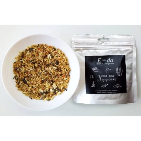 Каша гречана з ламінарією  E=da